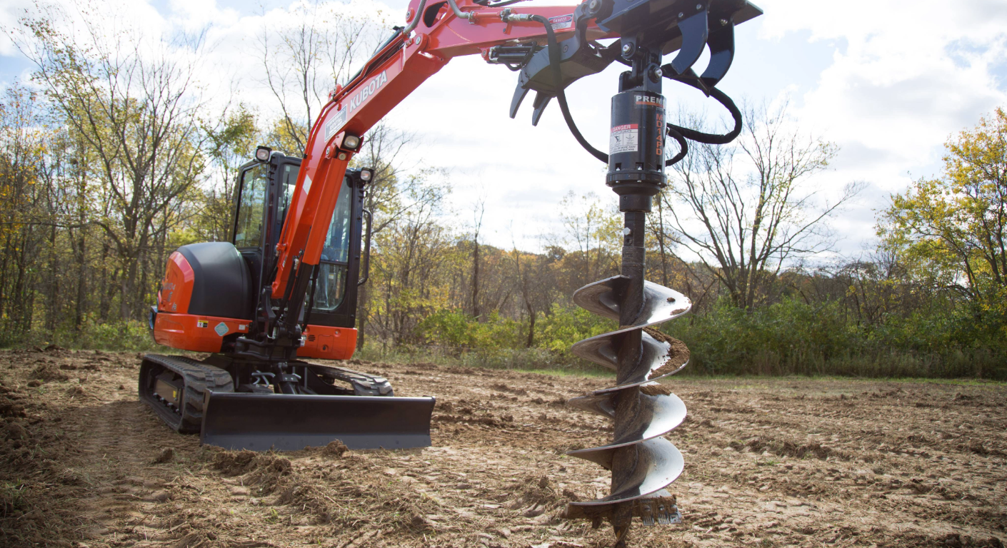 půdní vrták ideální pomocník při stavbě plotu, sazení rostlin.